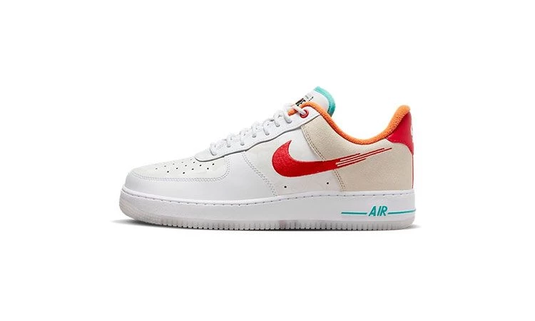 Nike Air Force 1 Just Do It White Red