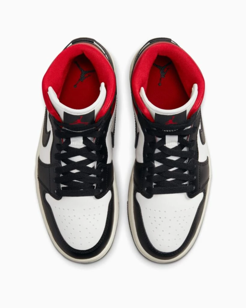 Aj 1 mid black gym red online