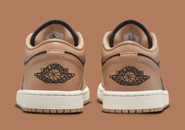Jordan 1 Low Tan Black
