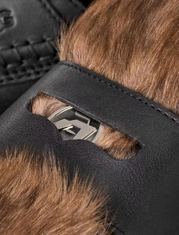 AMBUSH x UGG Penny Loafer Black Upper Details