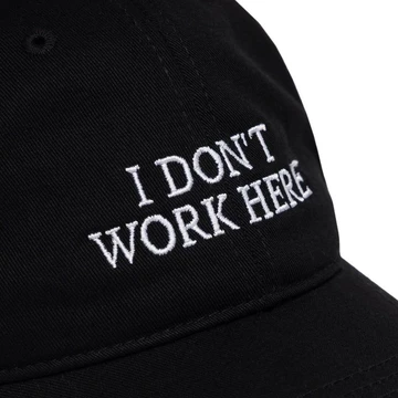 I Dont Work Here Cap IDEA Books Rami