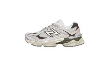 New Balance 9060 Light Grey Maroon