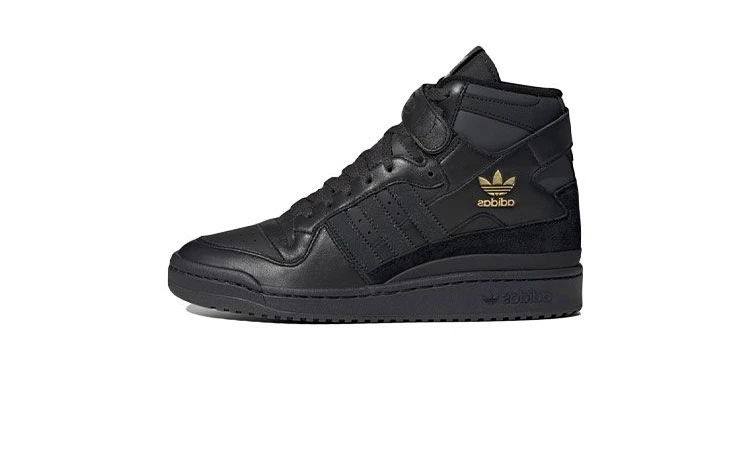 adidas Forum 84 High Triple Black ID7315 Dead Stock