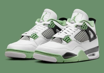 Jordan 4 Seafoam Oil Green