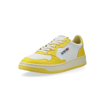 Autry Medalist White Yellow
