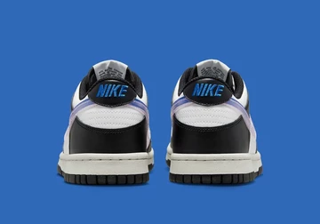 Dunk Low GS Panda Blue Swoosh
