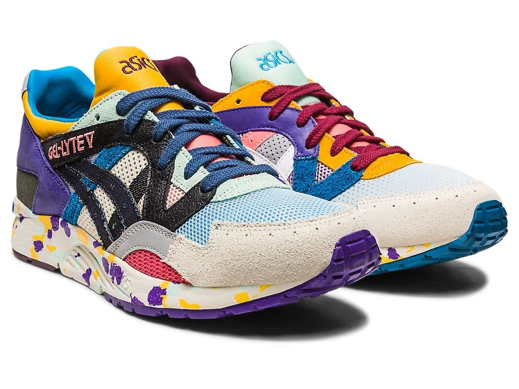 ASICS Gel Lyte V Yellow Blue Dead Stock