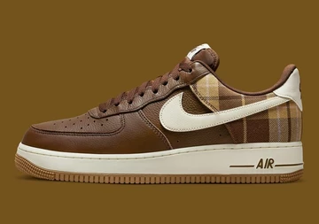 Air Force 1 Cacao Plaid