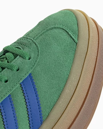adidas Gazelle Bold Green Blue Detailbild