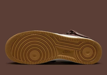 Air Force 1 Mid Cacao Plaid