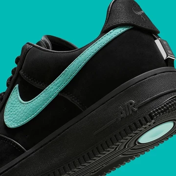 Tiffany Air Force 1 Low Black 1837