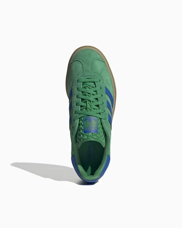 adidas Gazelle Bold Green Blue von oben