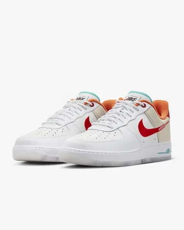 Nike Air Force 1 Just Do It White Red
