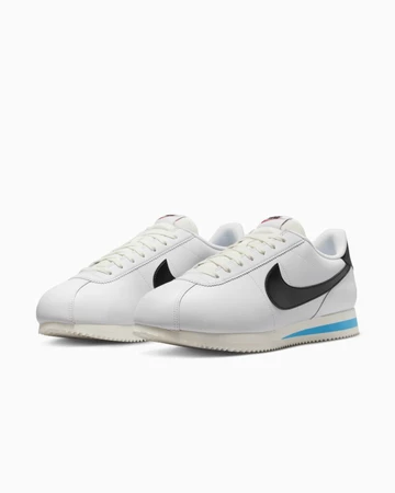 Nike Cortez White Black Blue