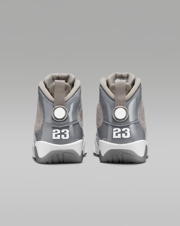 Jordan 9 Cool Grey  von hinten