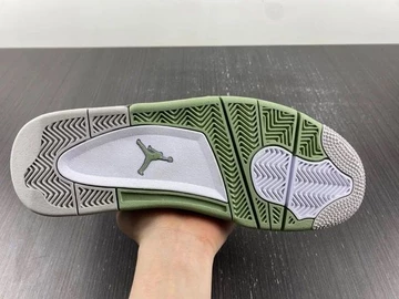 Jordan 4 Seafoam Oil Green