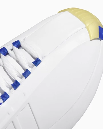 adidas Crazy 1 White Royal Yellow Detail Toebox