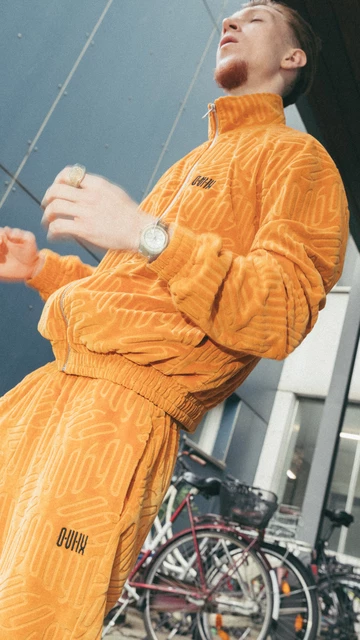 zəяo si:x nœf Jogger set orange