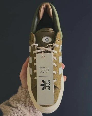Bad Bunny adidas Campus Light Olive - First Look