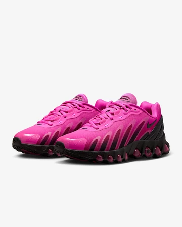 Air Max DN8 Laser Fuchsia Paar schräg seitlich