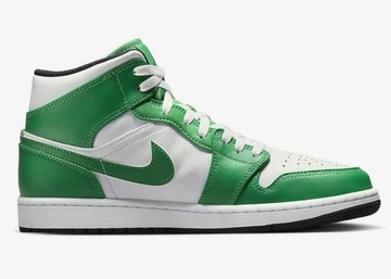 Jordan 1 Mid Lucky Green