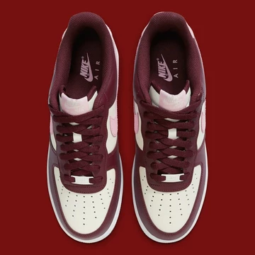 Air Force 1 Low Maroon Valentines Day