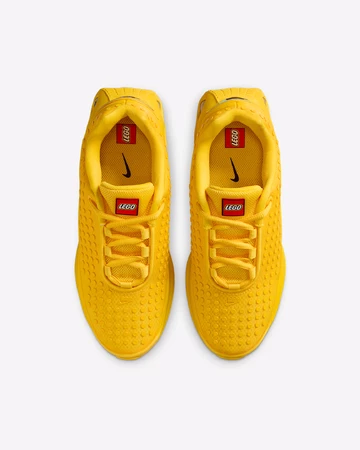 LEGO x Nike Air Max Dn GS Tour Yellow von oben