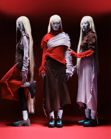 Air Max SNDR Burgundy Crush Baltic Blue am Model