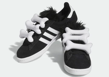 Jeremy Scott adidas Campus 80s Core Black