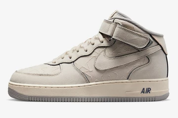 Air Force 1 Mid Tear Away Pearl White