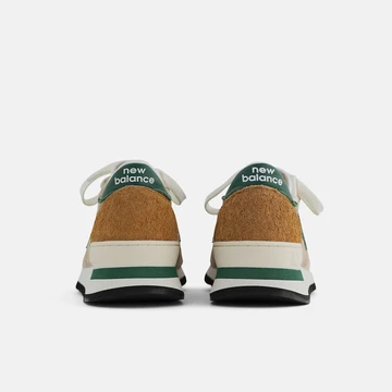 New Balance 990 v1 Tan Green