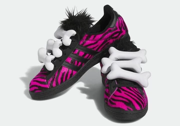Jeremy Scott adidas Campus 80s Bones Magenta