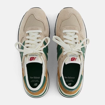 New Balance 990 v1 Tan Green