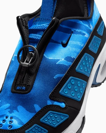 Air Max SNDR Blue Camo Upper Details