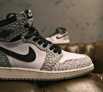 Jordan 1 High White Cement