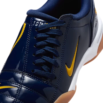 Nike T90 Lack Pack Midnight Navy Detail Mittelfußbereich