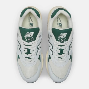 New Balance 580 Green Cream