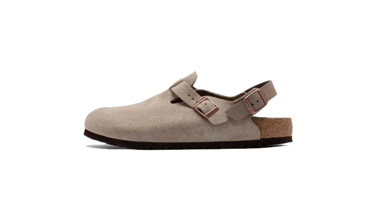 Birkenstock Tokio ll Suede Leather Taupe 1028287 | Dead Stock
