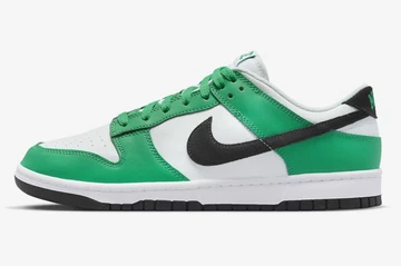 Dunk Low White Green Black