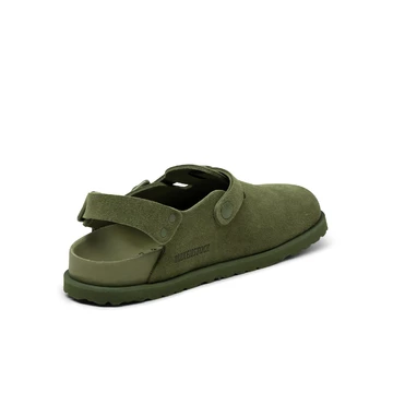 Birkenstock Tokio 1774 Moss seitlich von Hinten