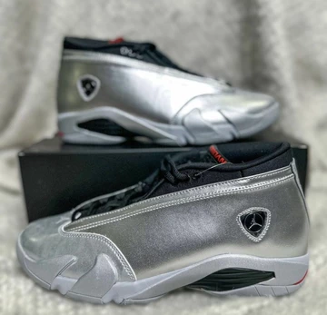 Jordan 14 Metallic Silver
