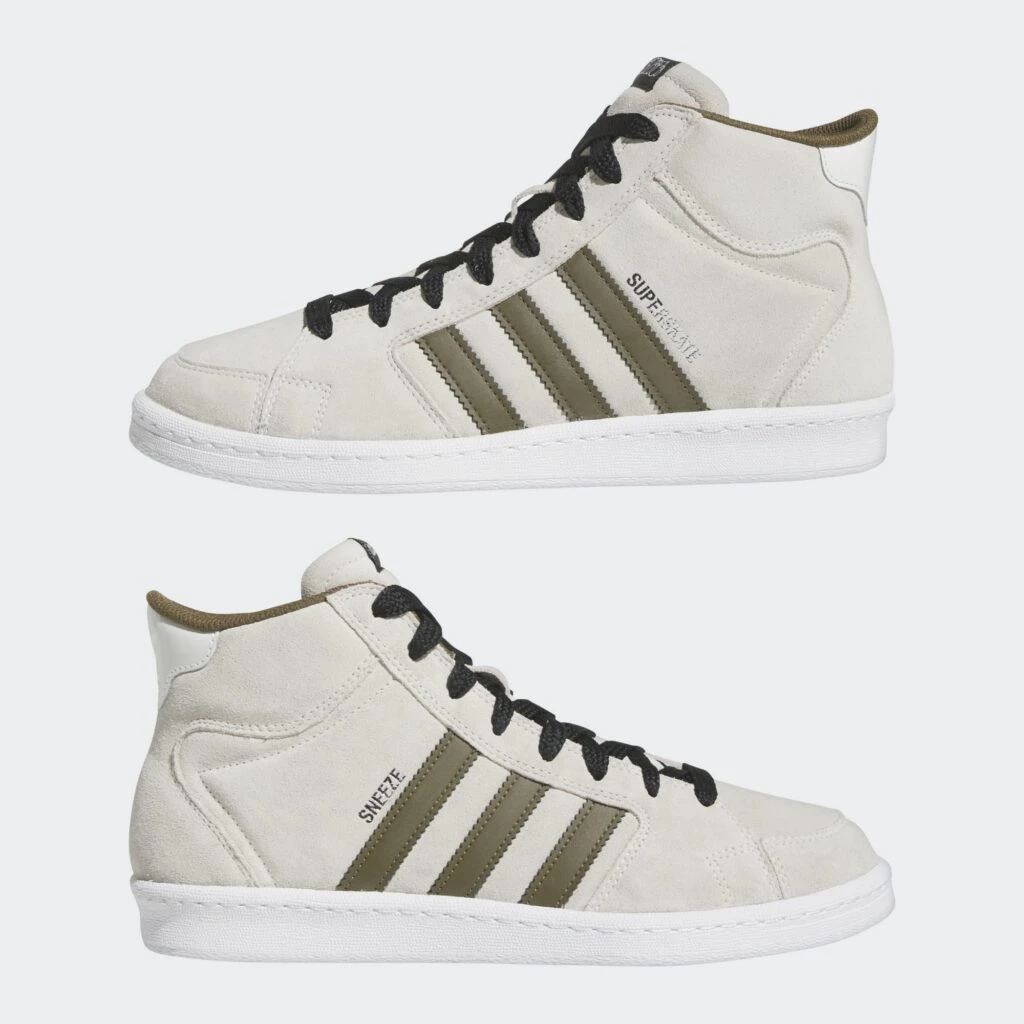 adidas Sneeze Superskate White Olive Dead Stock