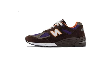 New Balance 990V2 Brown Purple