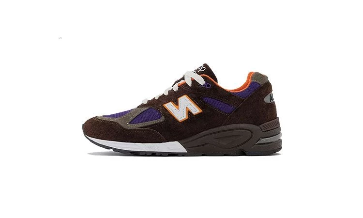 New Balance 990V2 Brown Purple