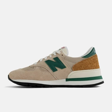 New Balance 990 v1 Tan Green