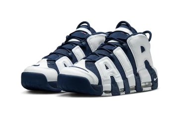 Nike Air More Uptempo Olympic Paar im Profil