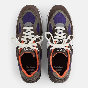 New Balance 990V2 Brown Purple