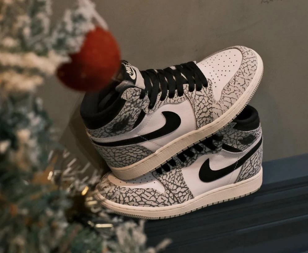 Jordan 1 white cement best sale