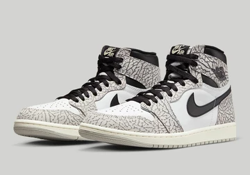 Jordan 1 High White Cement