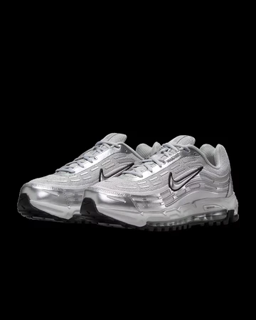 Air Max TL 2.5 Metallic Silver Paar schräg seitlich